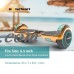 UL2272 Certified Bluetooth TOP LED 6.5" Hoverboard Two Wheel Self Balancing Scooter Chrome GOLD   